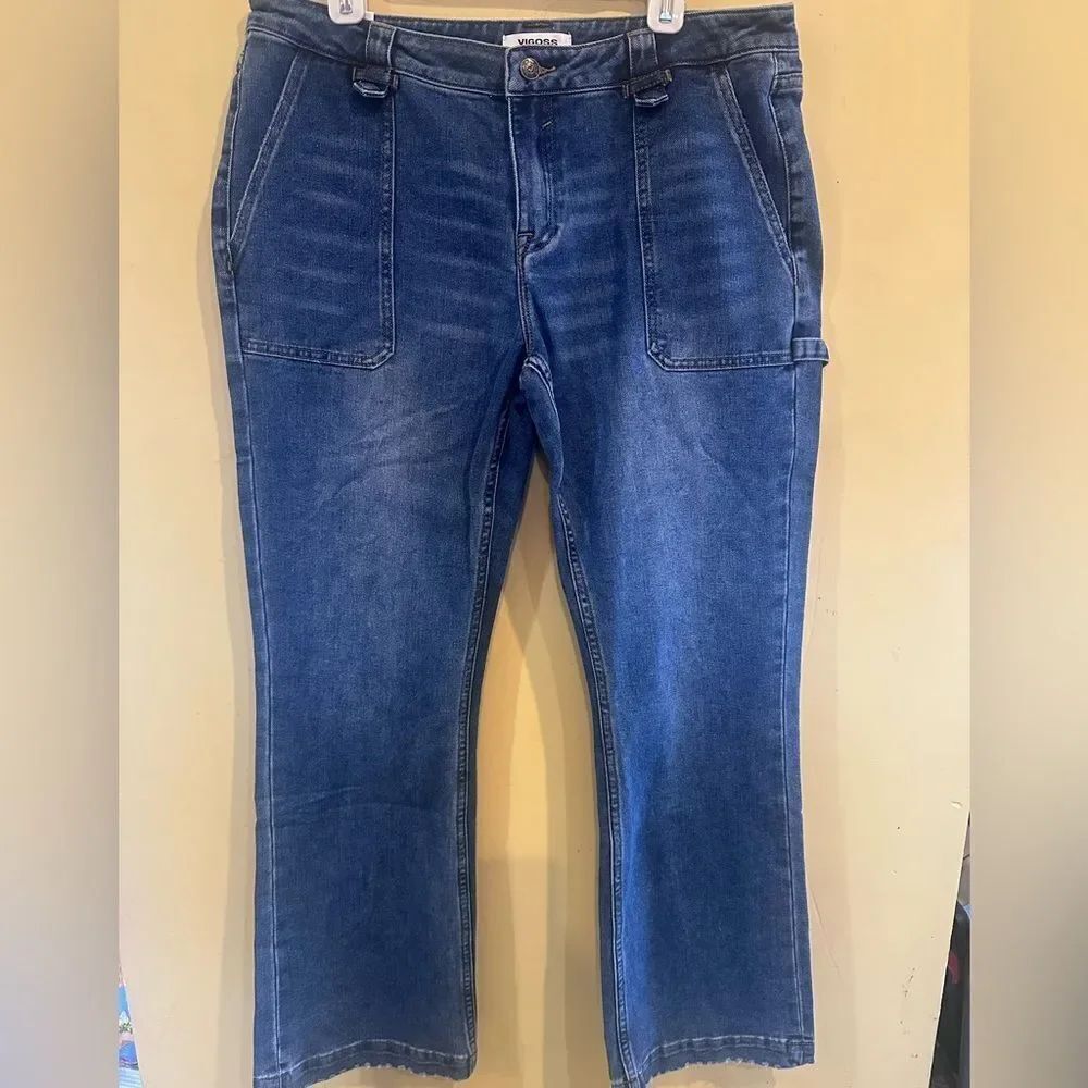NWTs Vigoss Boot Cut Carpenter Jeans Size 31